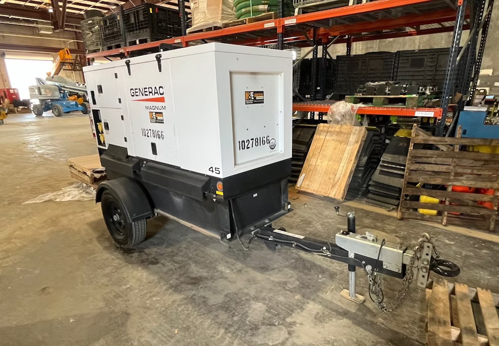 2019 Generac Magnum MMG45IF4 38kW Towable Generator 47kVA